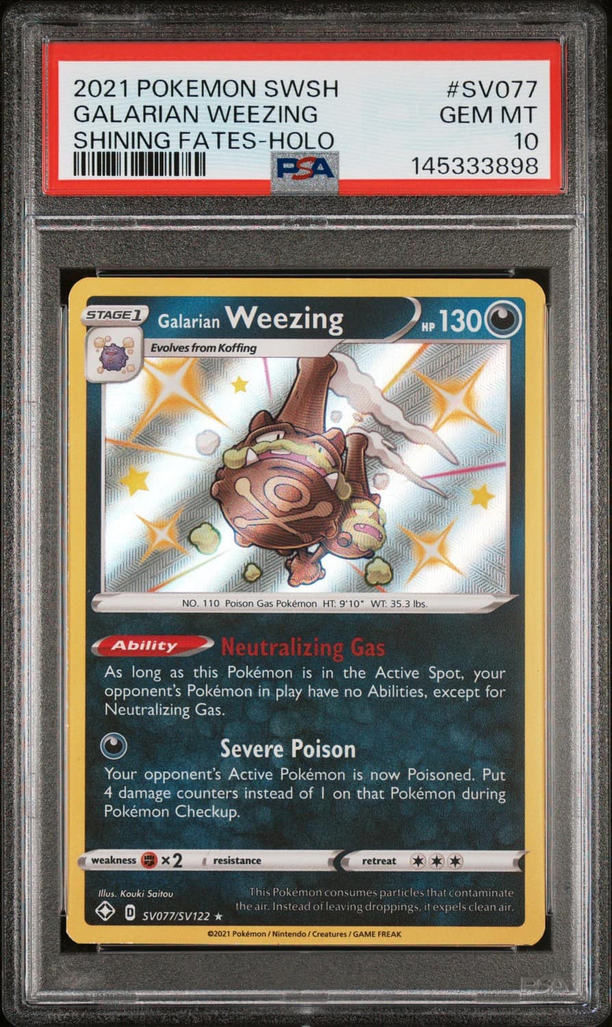Galarian Weezing
