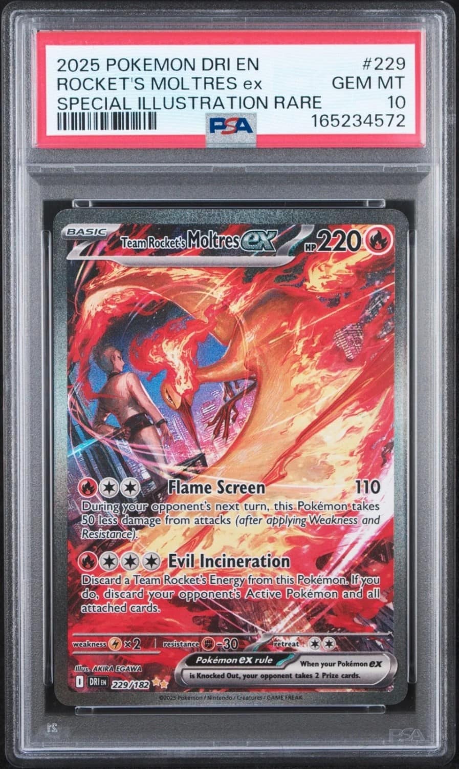 Rocket'S Moltres Ex