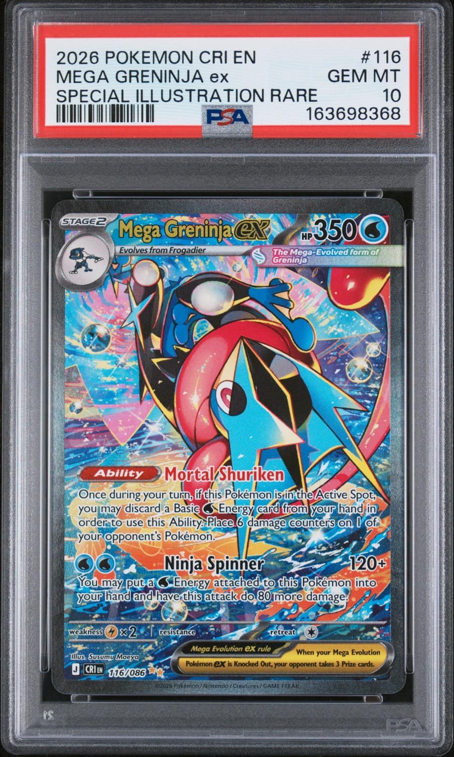 Mega Greninja Ex