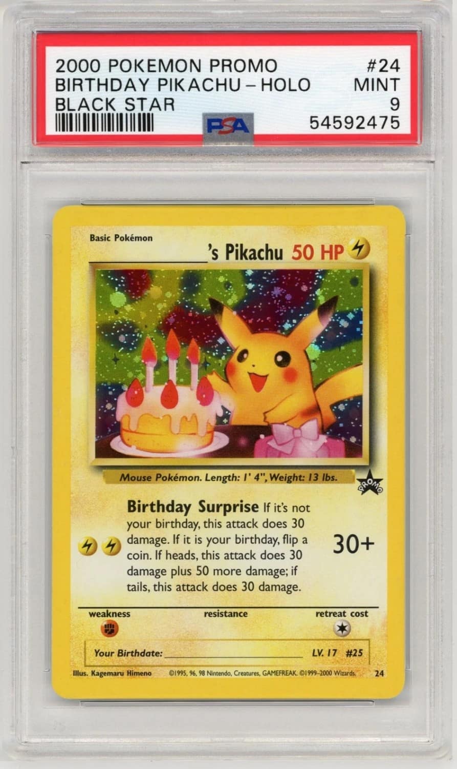 Birthday Pikachu
