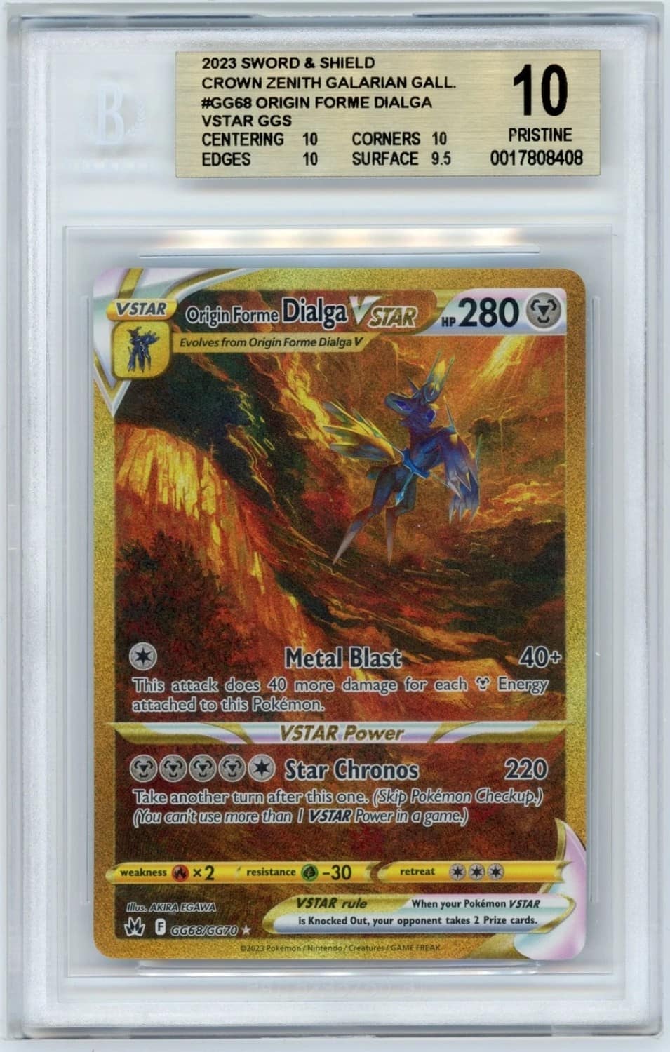 Origin Forme Dialga Vstar