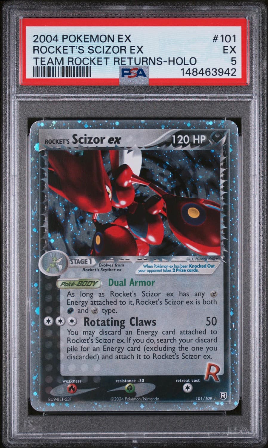 Rocket'S Scizor Ex