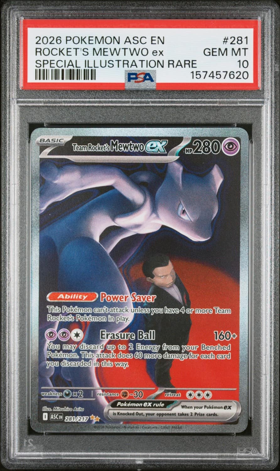Rocket'S Mewtwo Ex