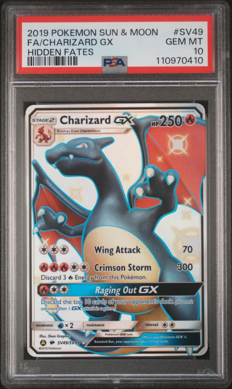 Charizard Gx