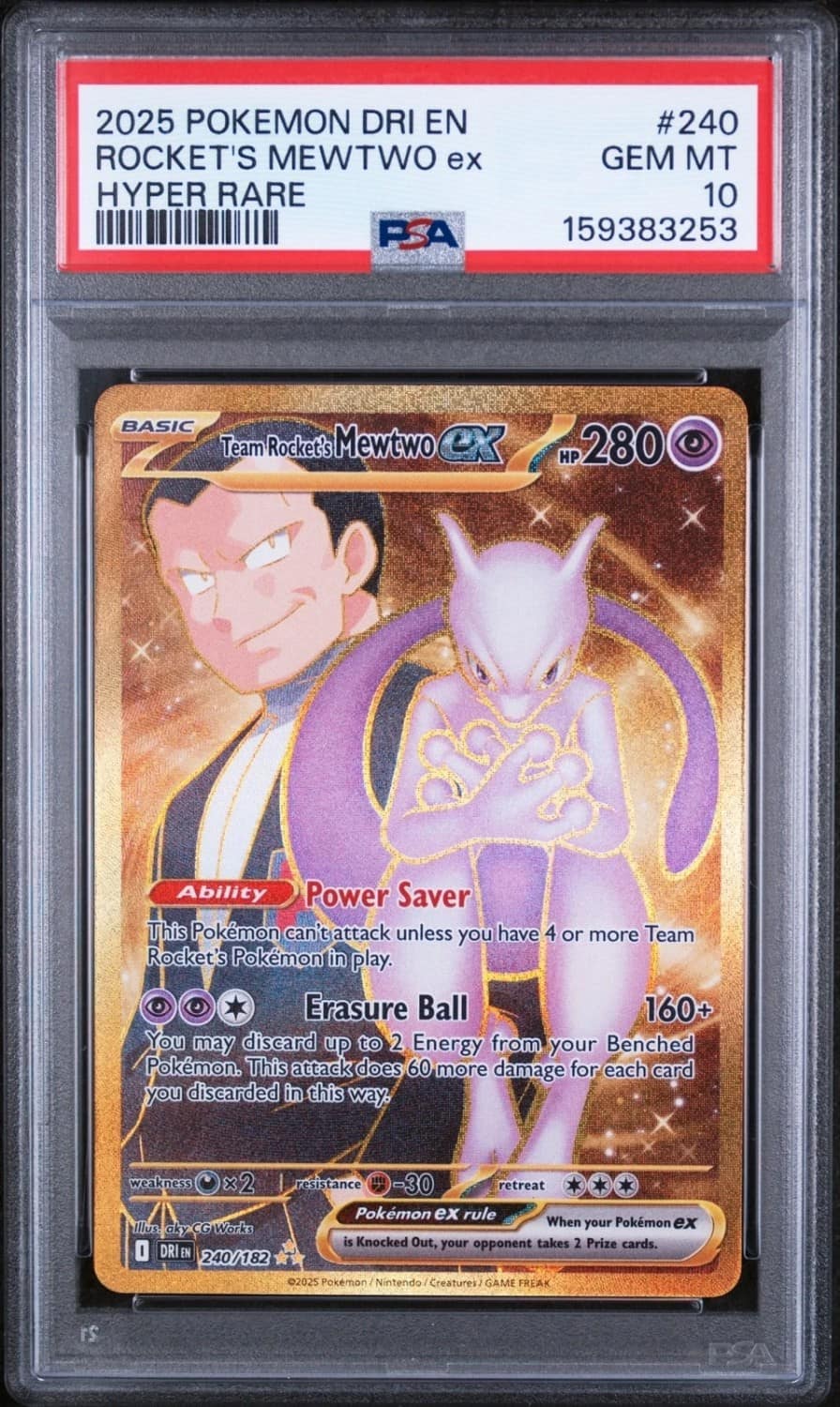 Rocket'S Mewtwo Ex
