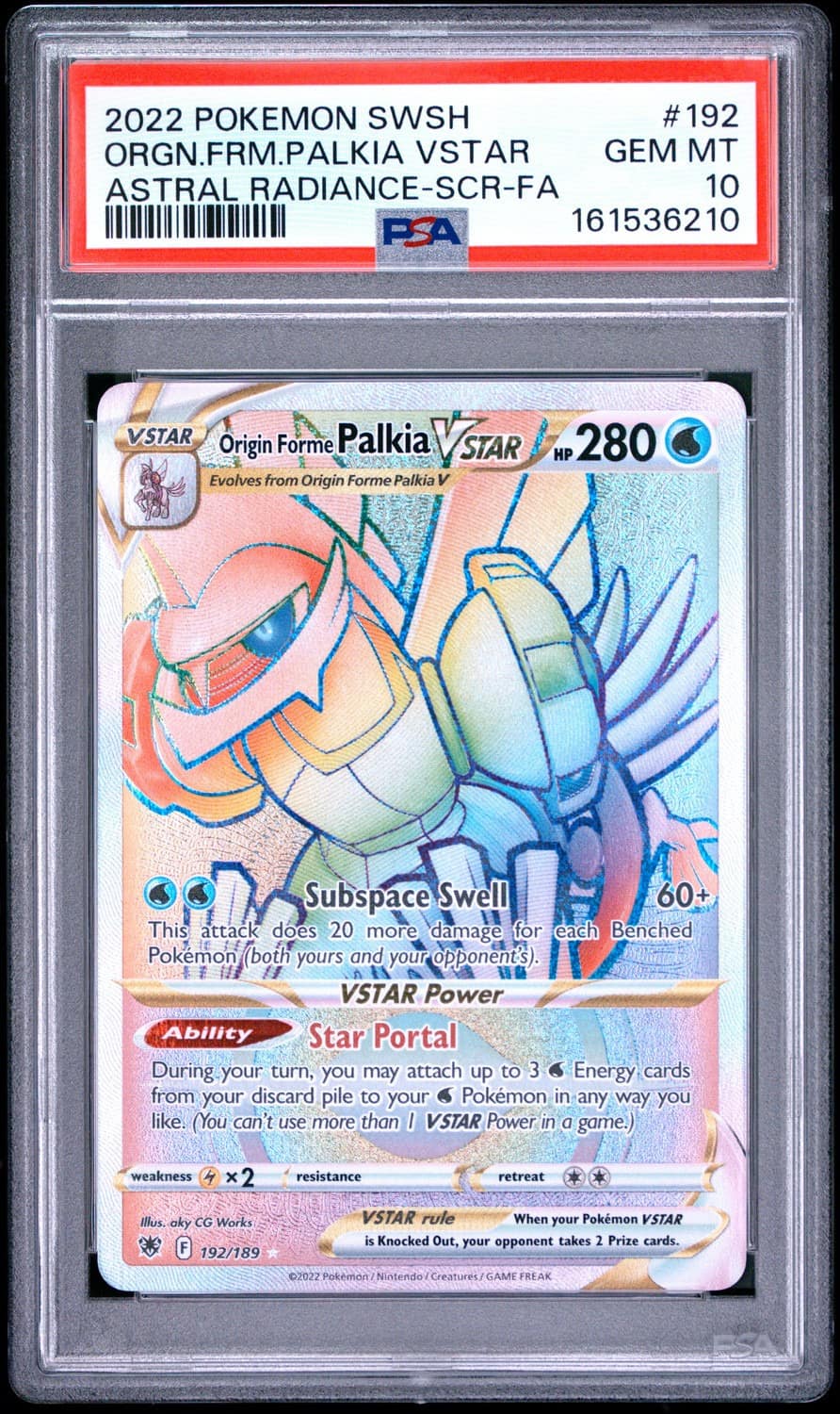 Organic Form Palkia Vstar