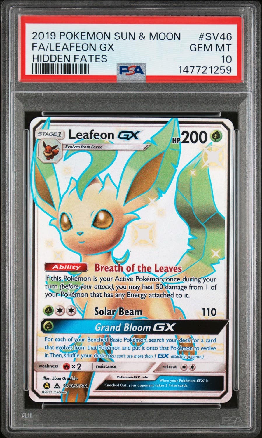 Leafeon Gx