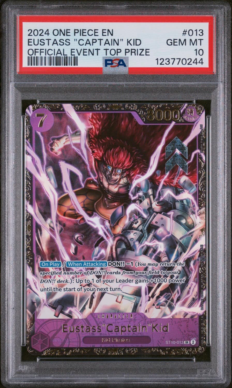 Eustass "captain" Kid