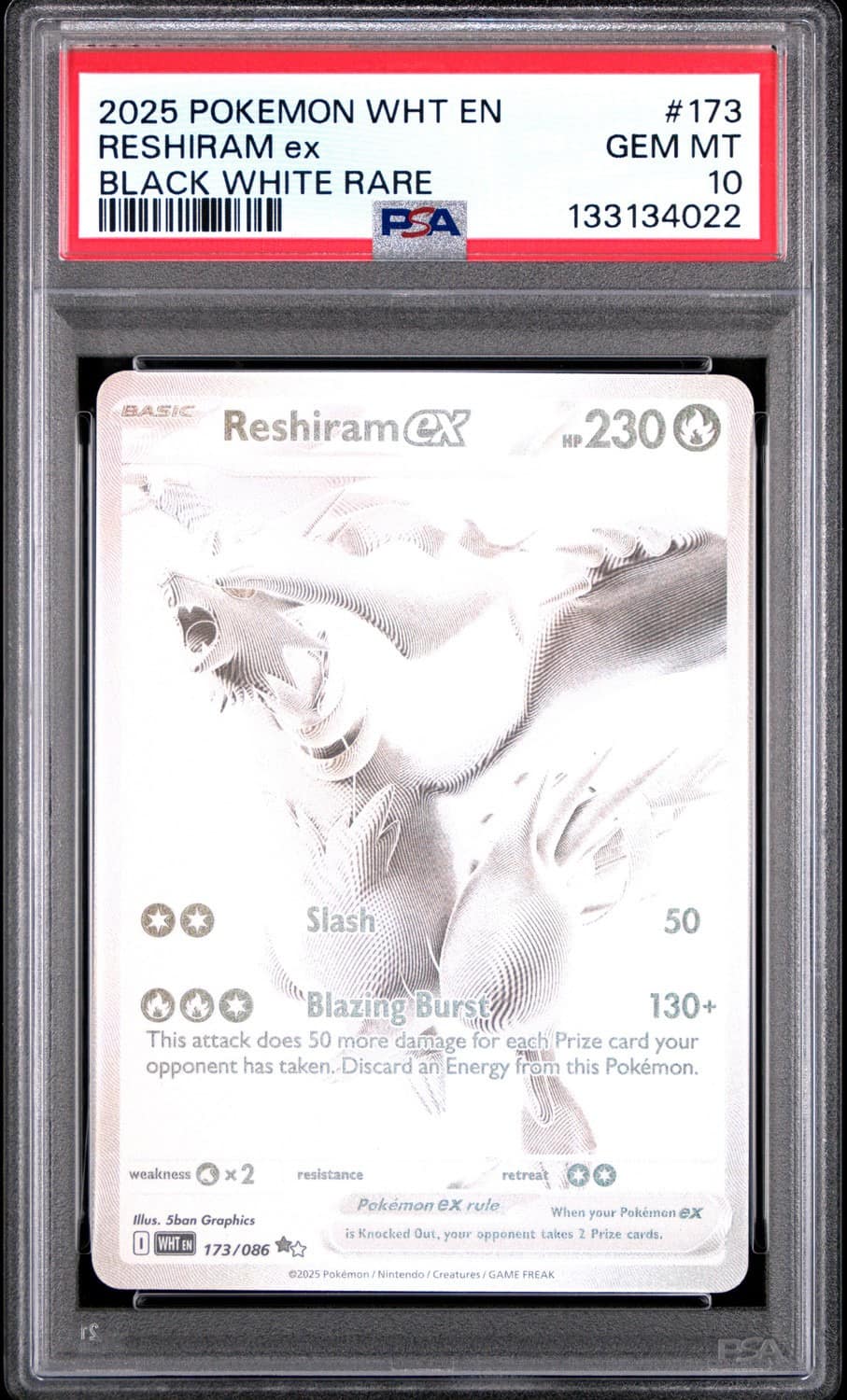 Reshiram Ex