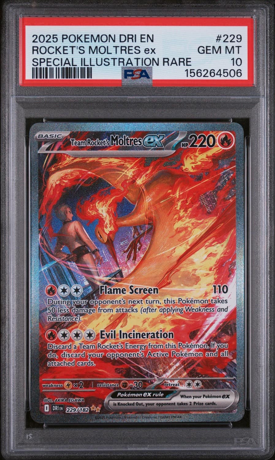 Rocket'S Moltres Ex