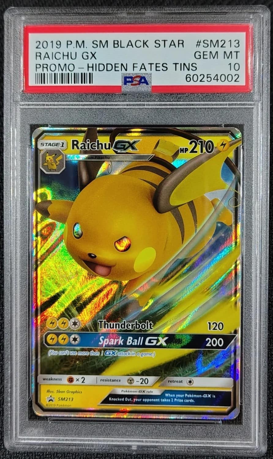 Raichu Gx