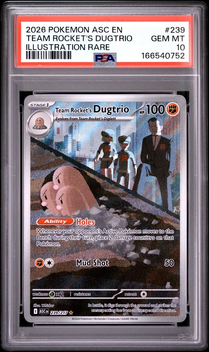Team Rocket'S Dugtrio