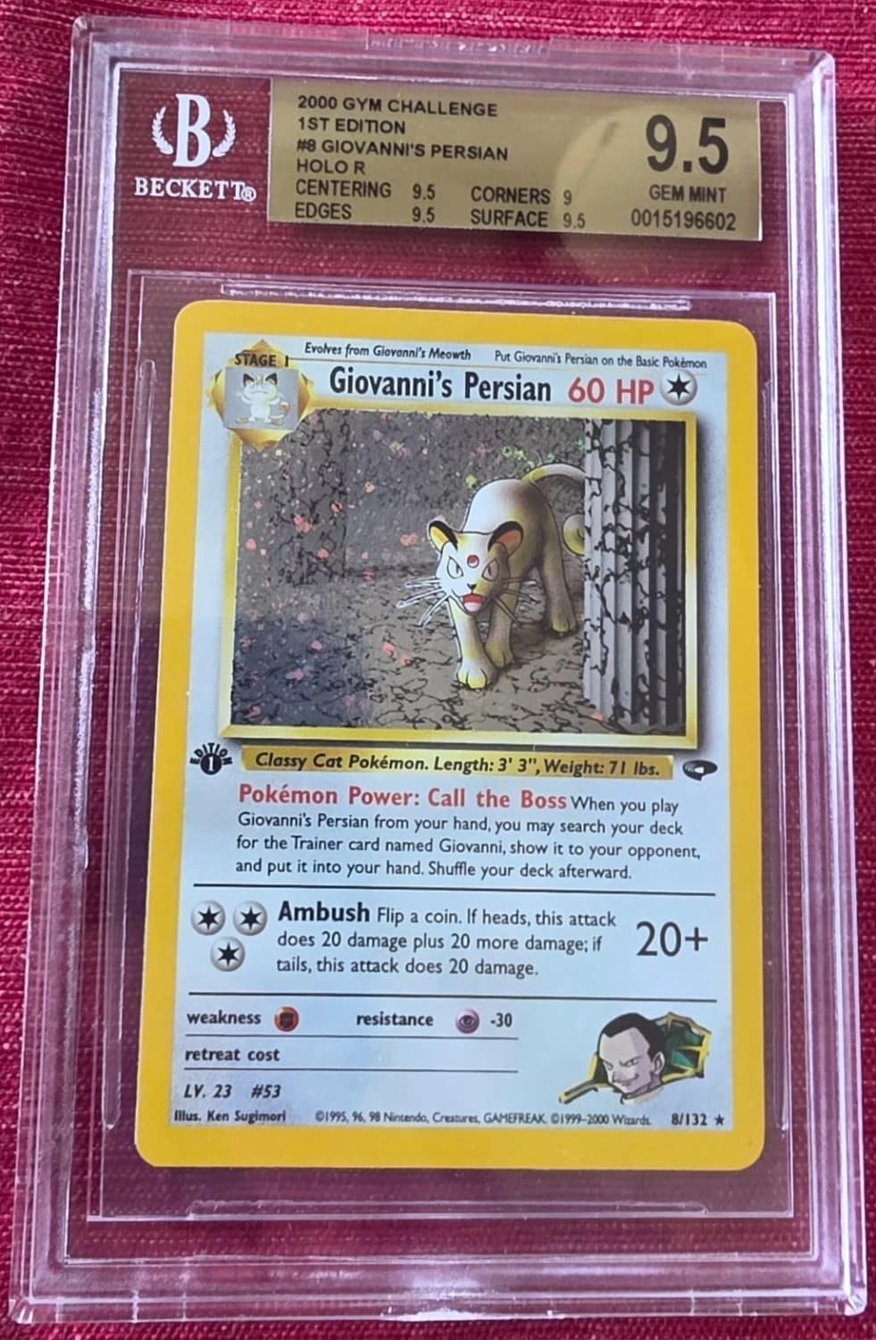 Giovanni'S Persian
