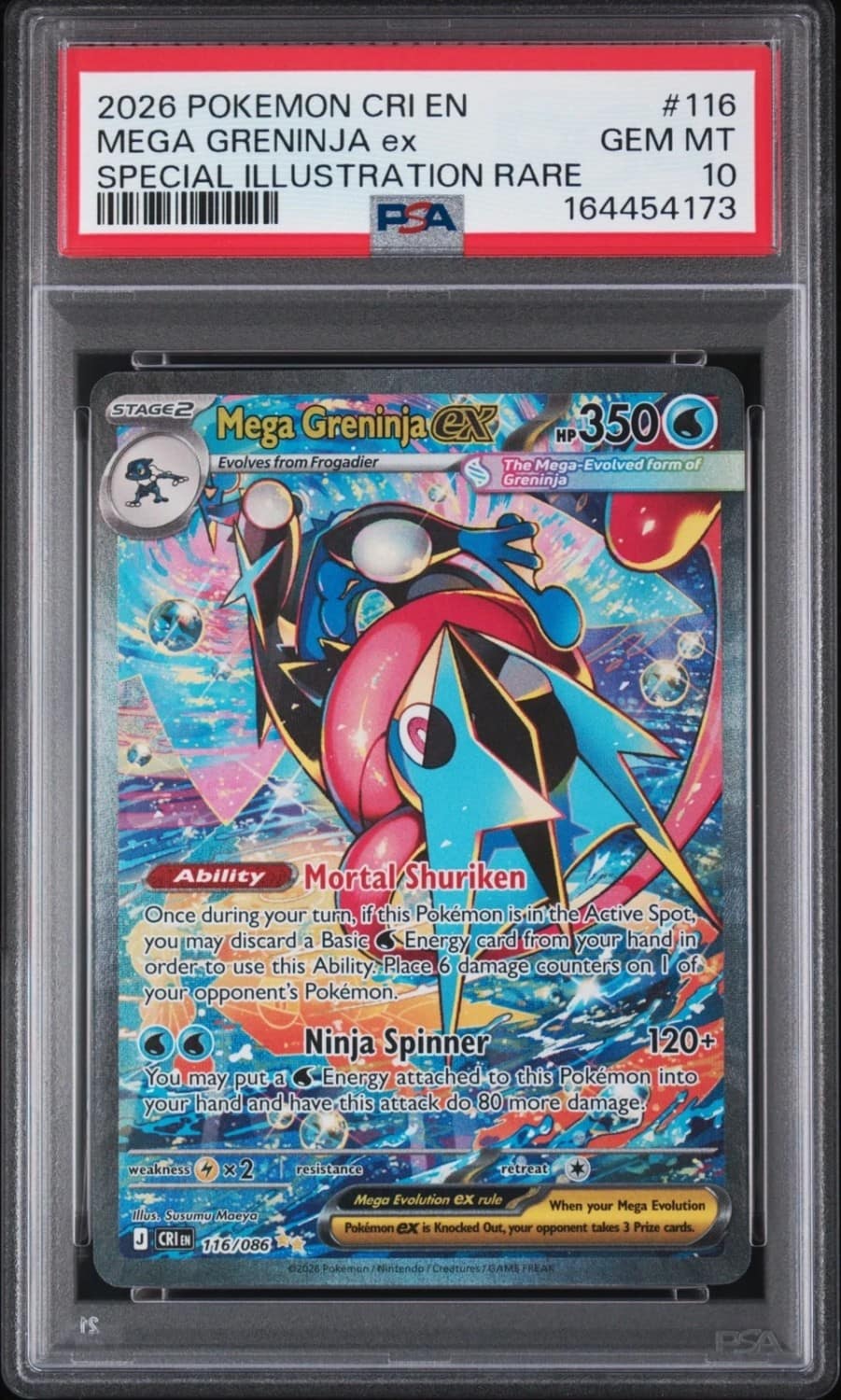 Mega Greninja Ex