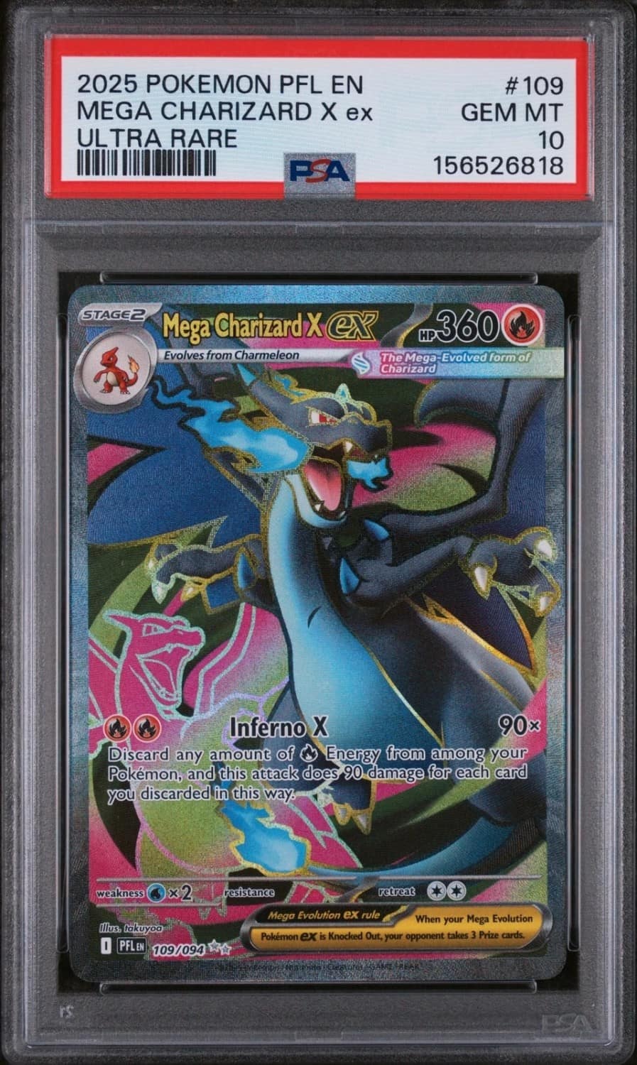 Mega Charizard X Ex