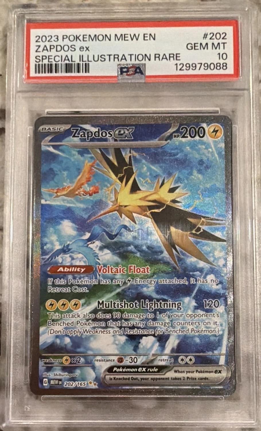Zapdos Ex