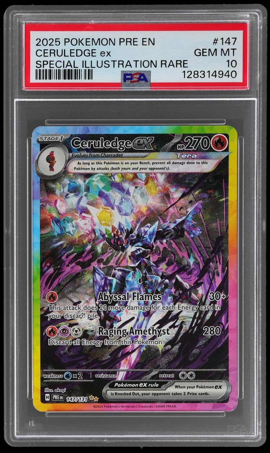 Ceruledge Ex