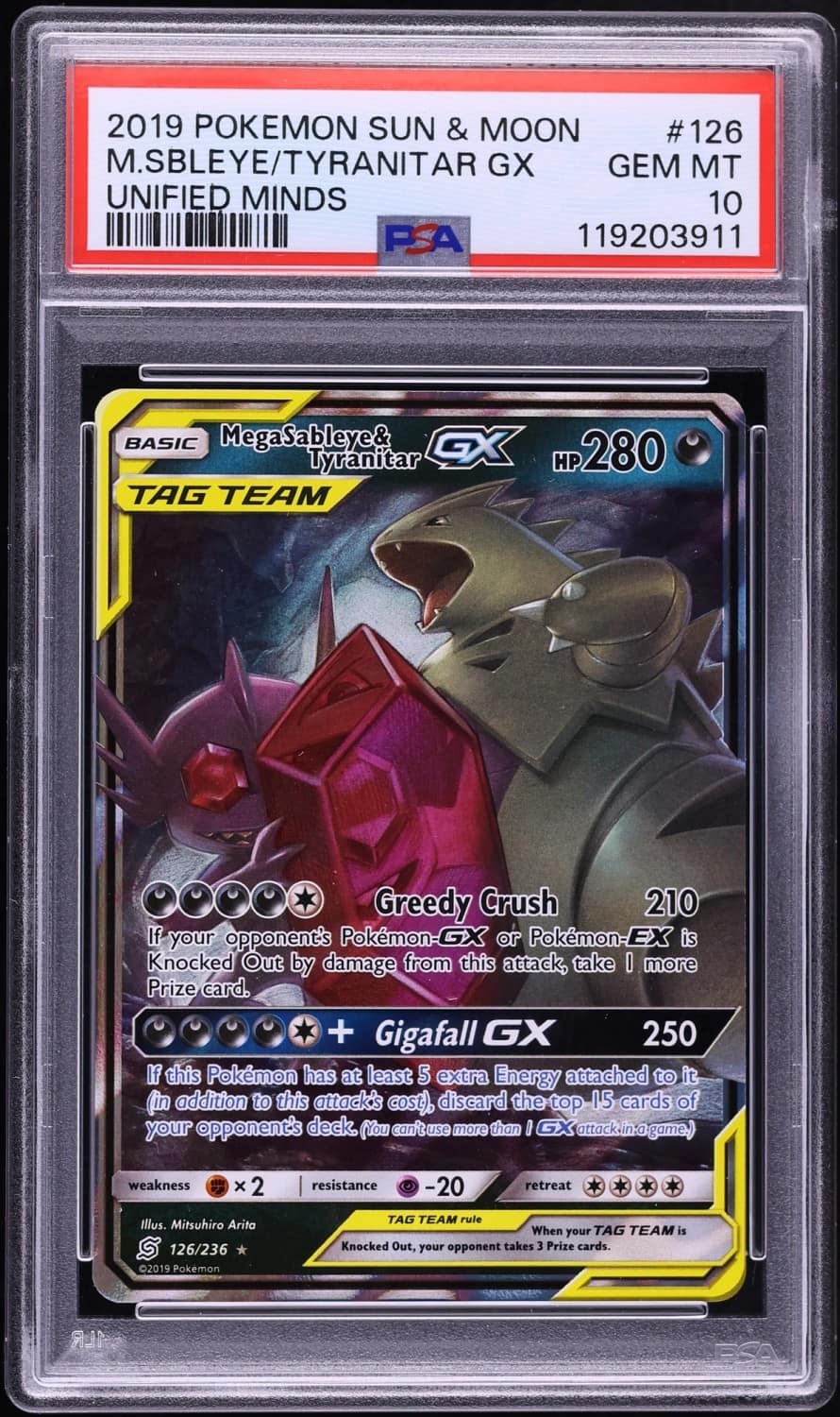 Mega Sableye & Tyranitar Gx