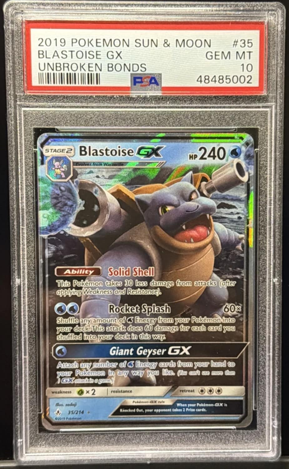Blastoise Gx