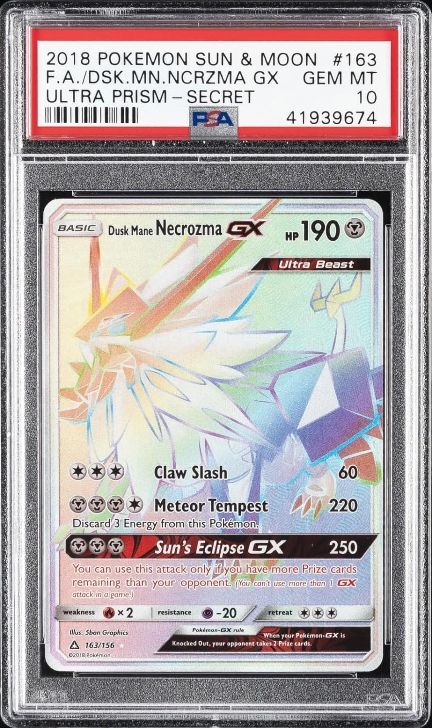 Dusk Mane Necrozma Gx