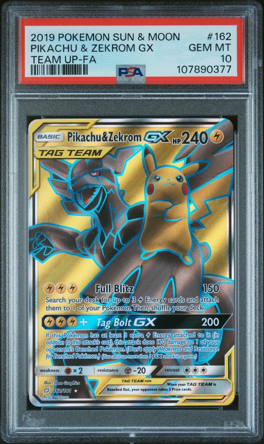 Pikachu & Zekrom Gx