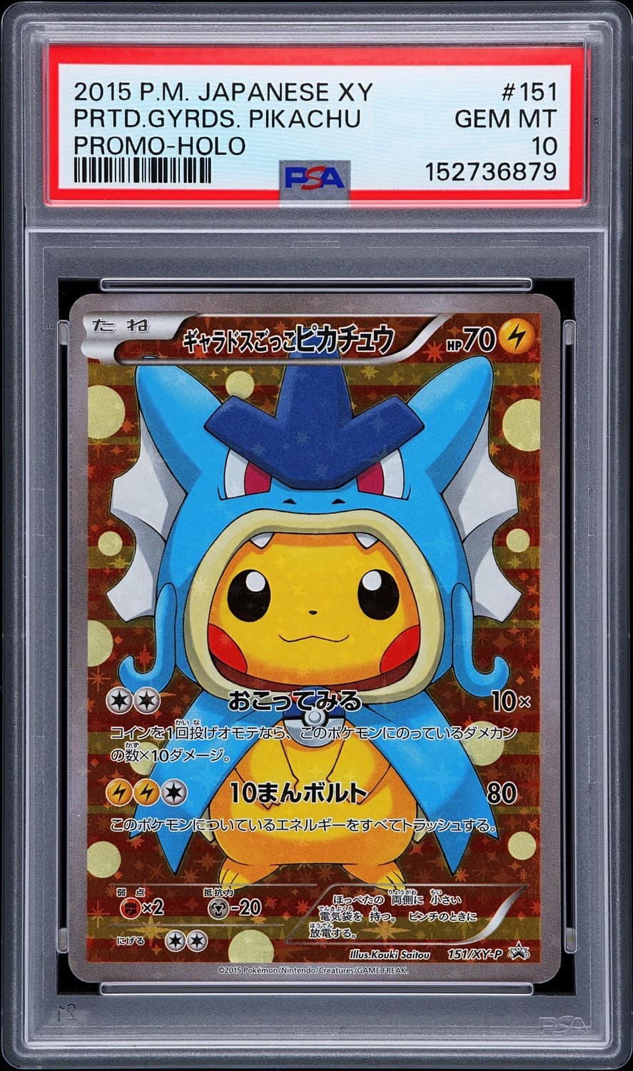 Pretend Gyarados Pikachu