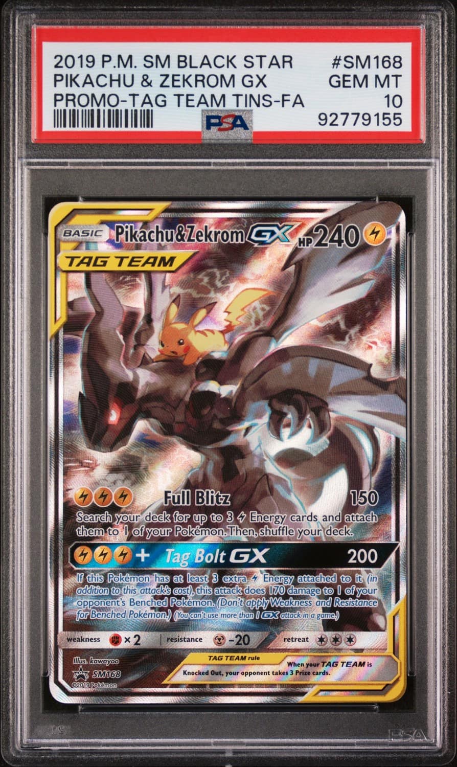 Pikachu & Zekrom Gx