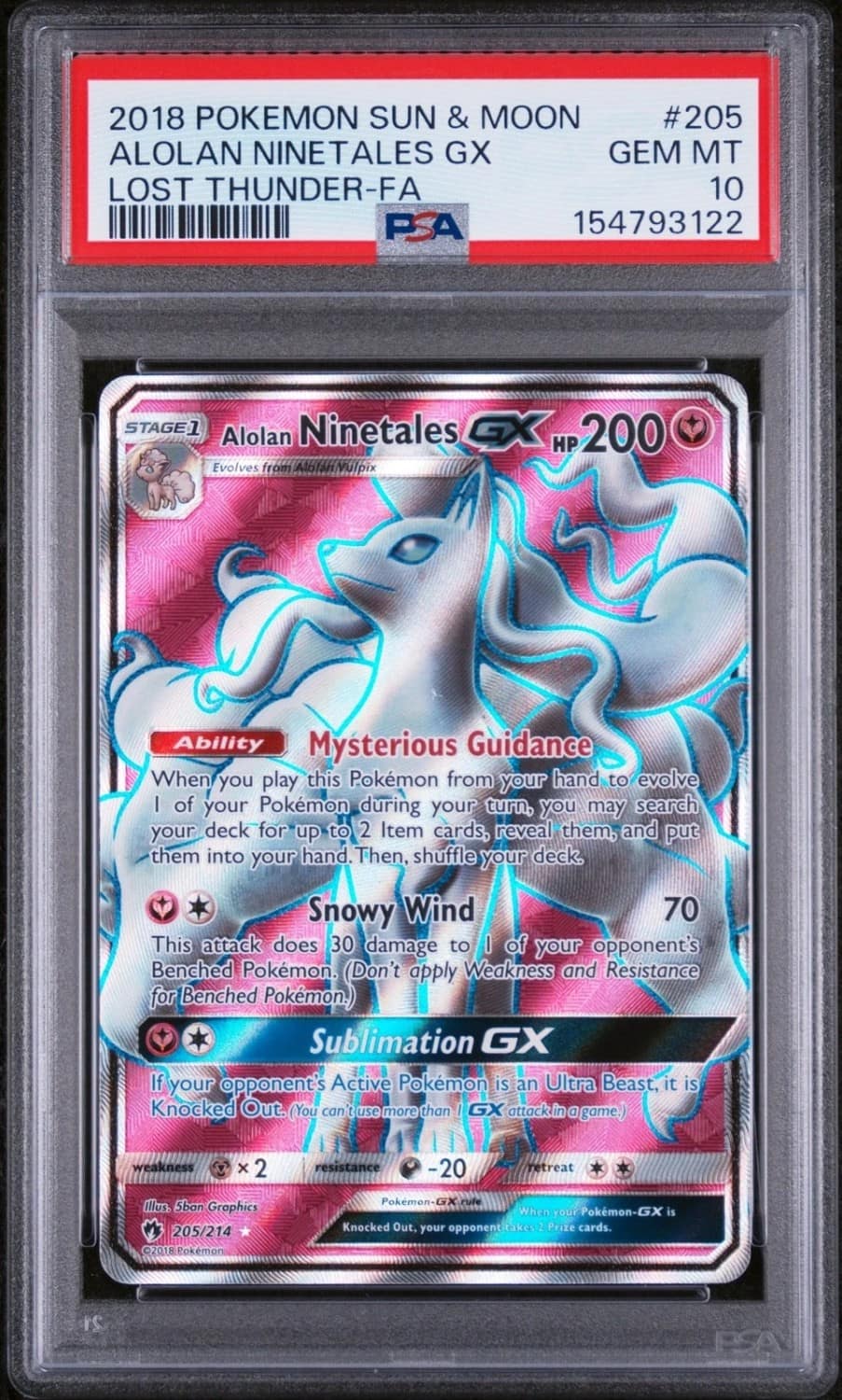 Alolan Ninetales Gx