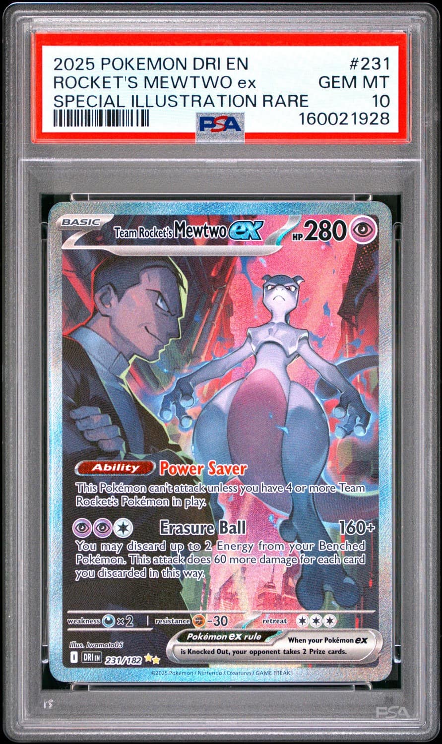 Rocket'S Mewtwo Ex