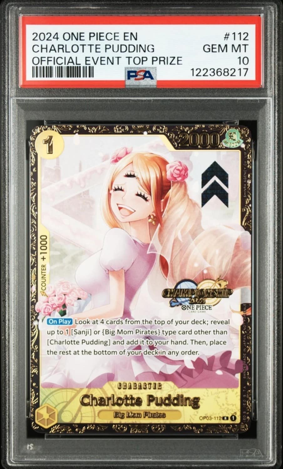 Charlotte Pudding