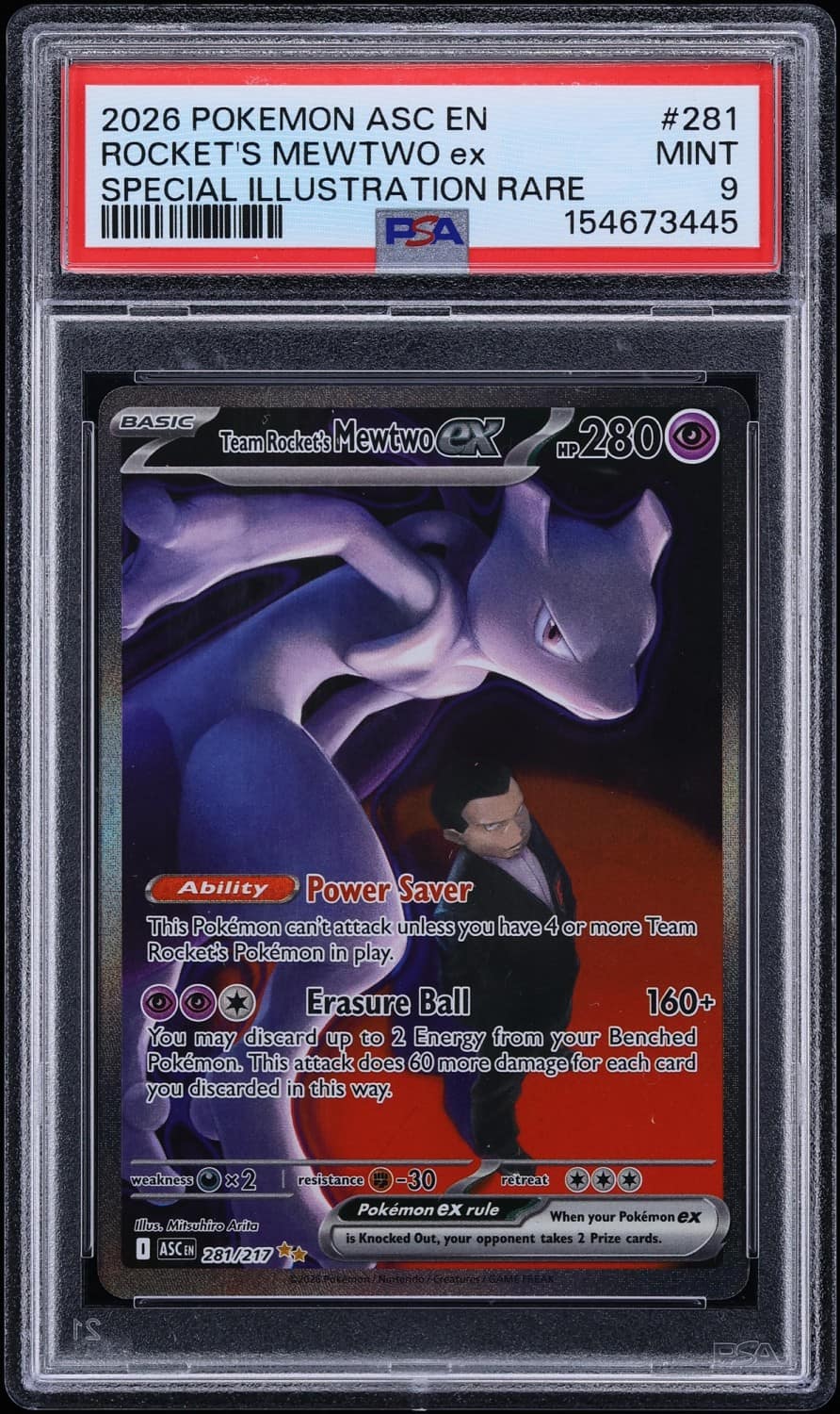 Rocket'S Mewtwo Ex