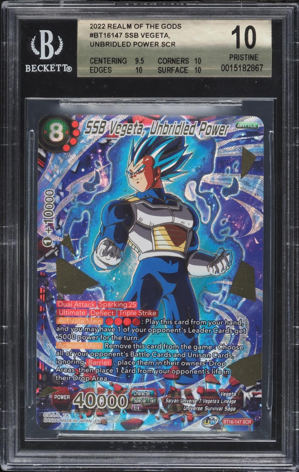 Ssb Vegeta, Unbridled Power