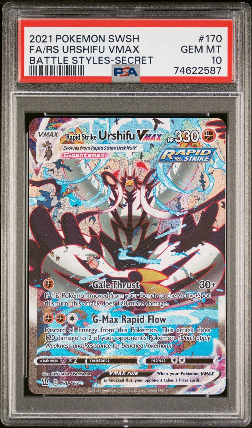 Rapid Strike Urshifu Vmax