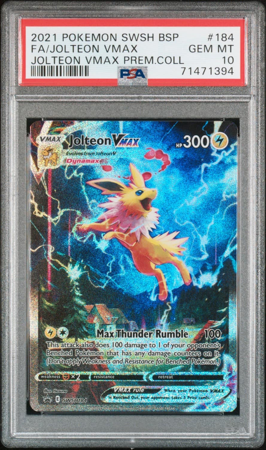 Jolteon Vmax
