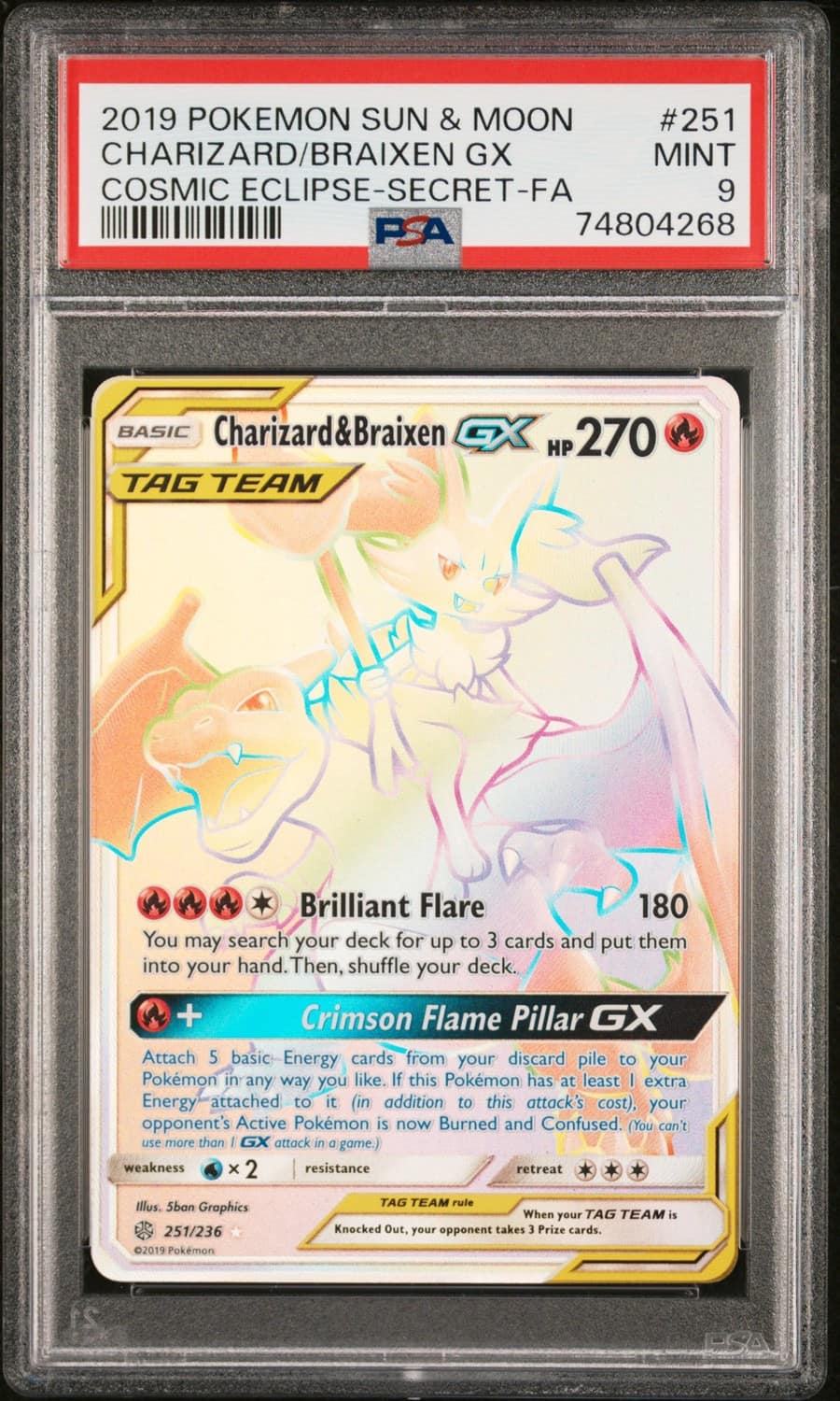 Charizard/braixen Gx