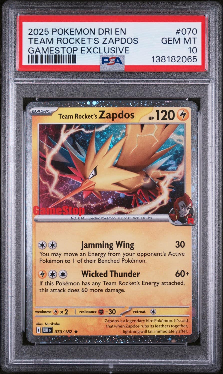 Team Rocket'S Zapdos