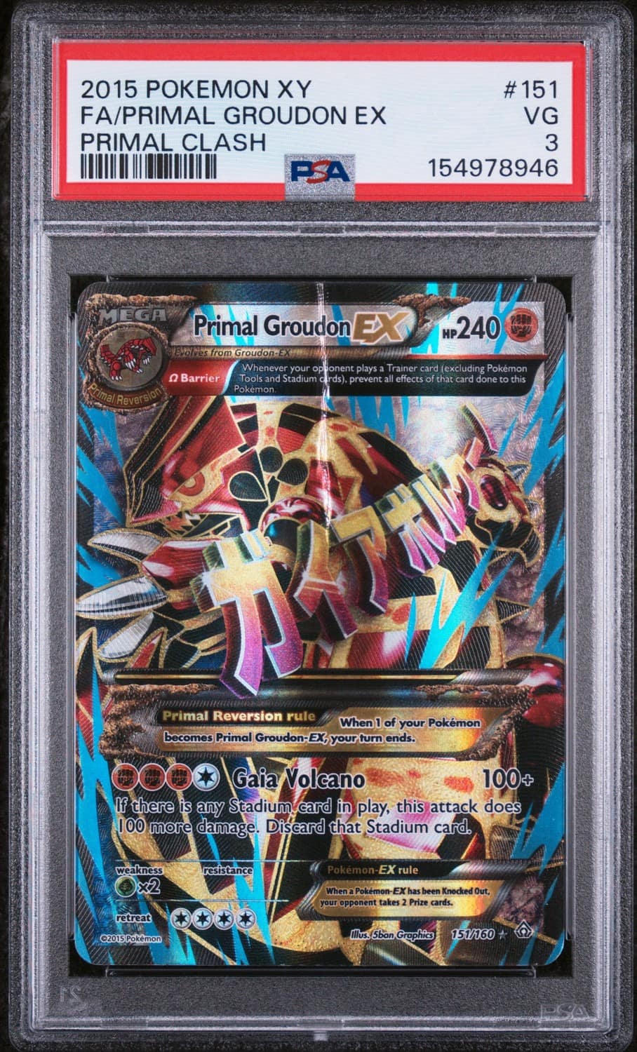 Primal Groudon Ex