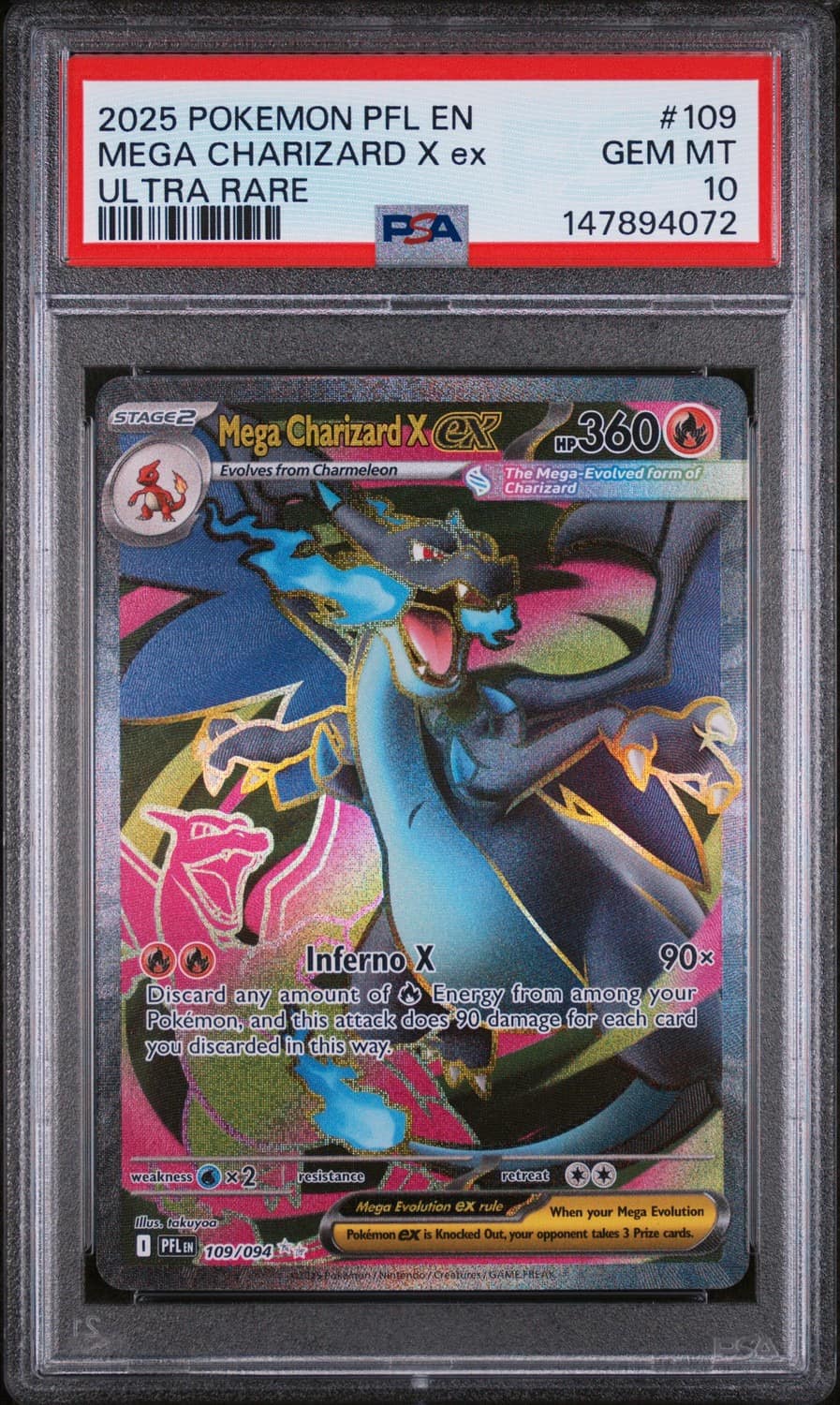 Mega Charizard X Ex
