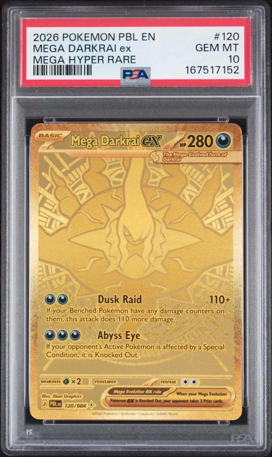 Mega Darkrai Ex