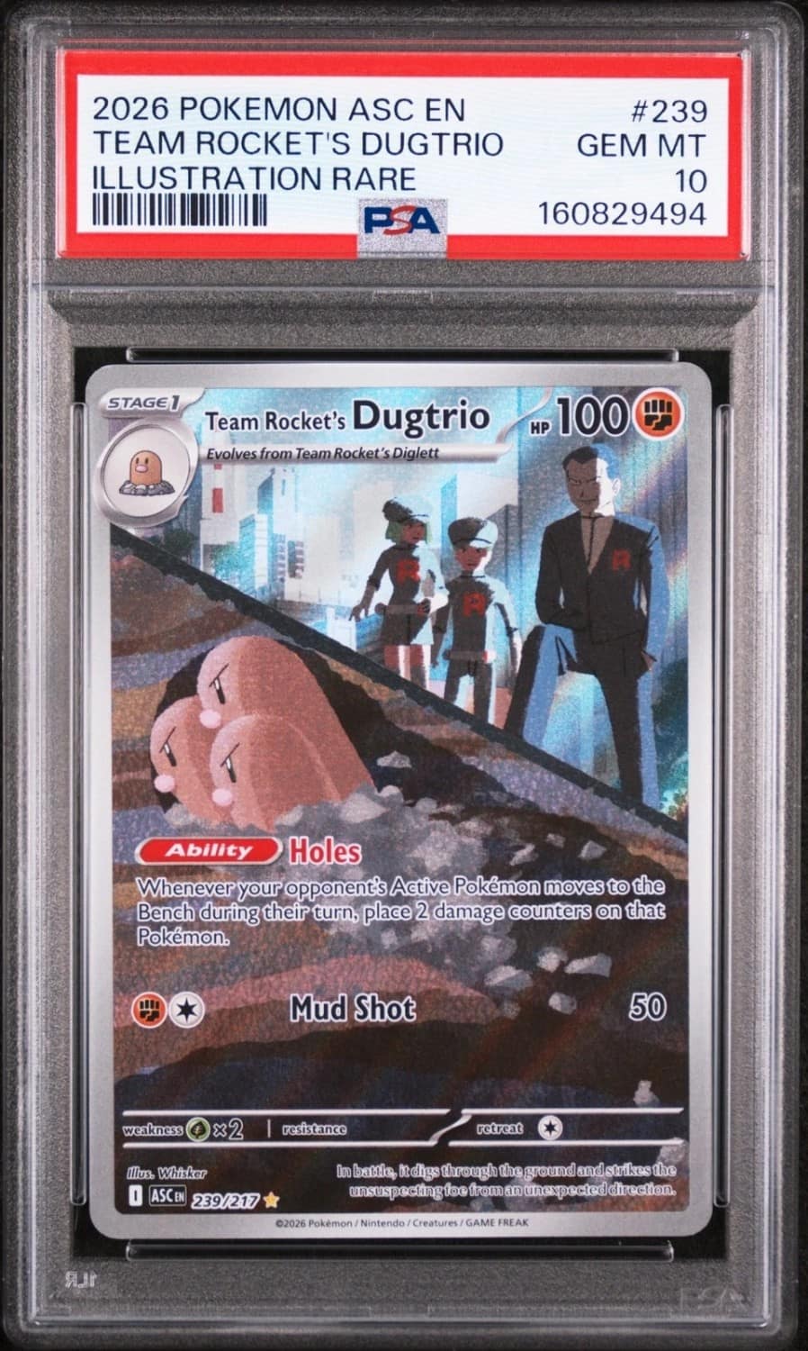 Team Rocket'S Dugtrio