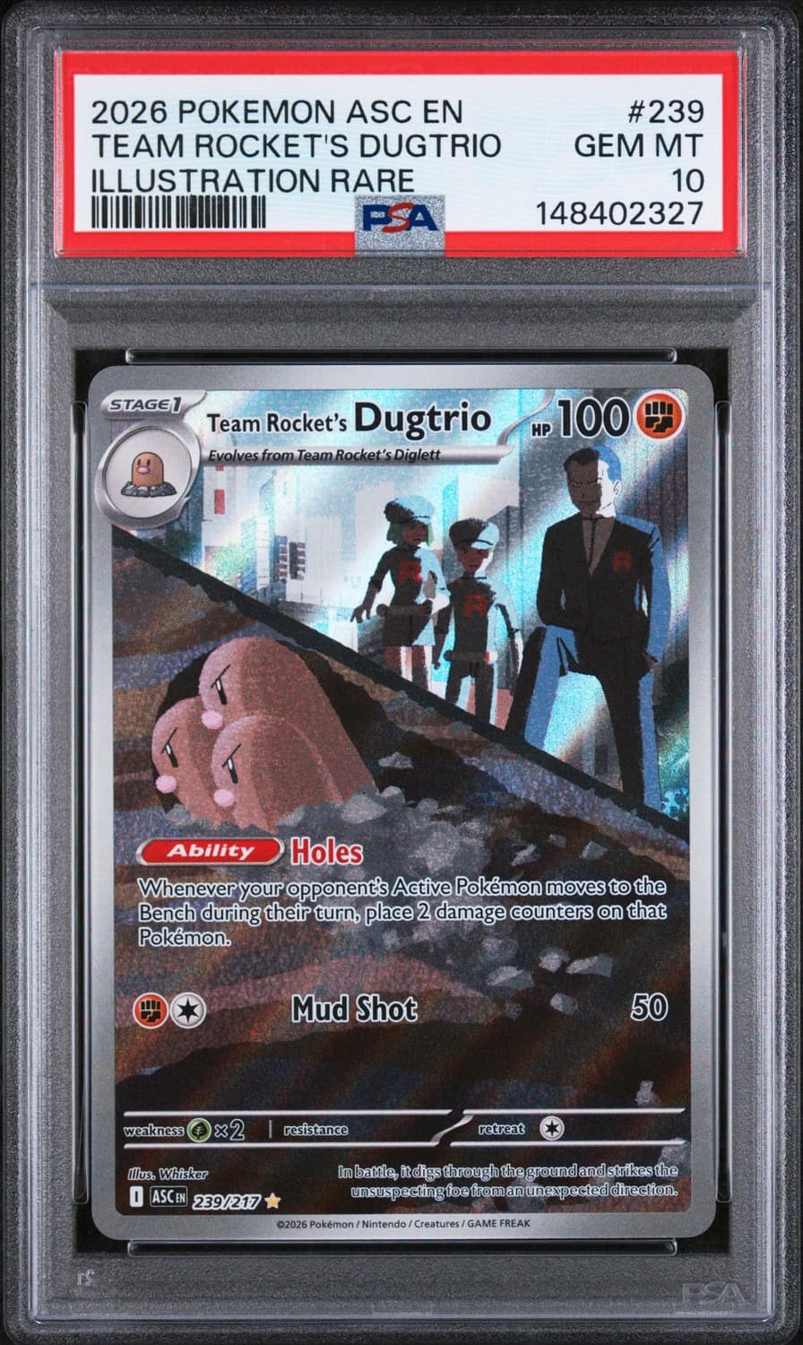Team Rocket'S Dugtrio