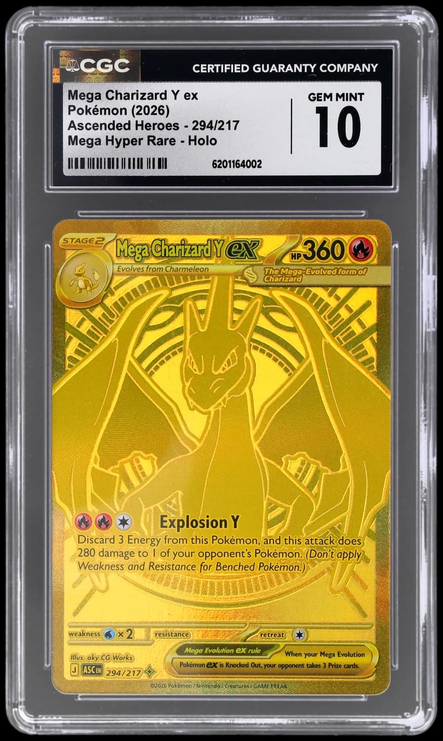 Mega Charizard Y Ex