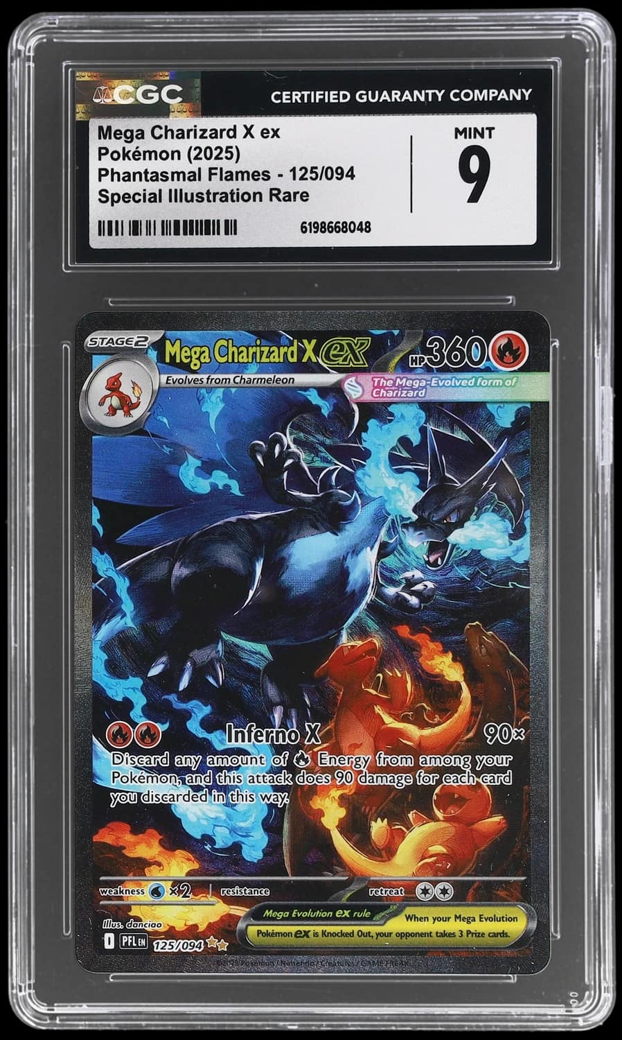 Mega Charizard X Ex