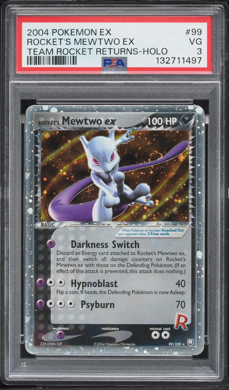 Rocket'S Mewtwo Ex
