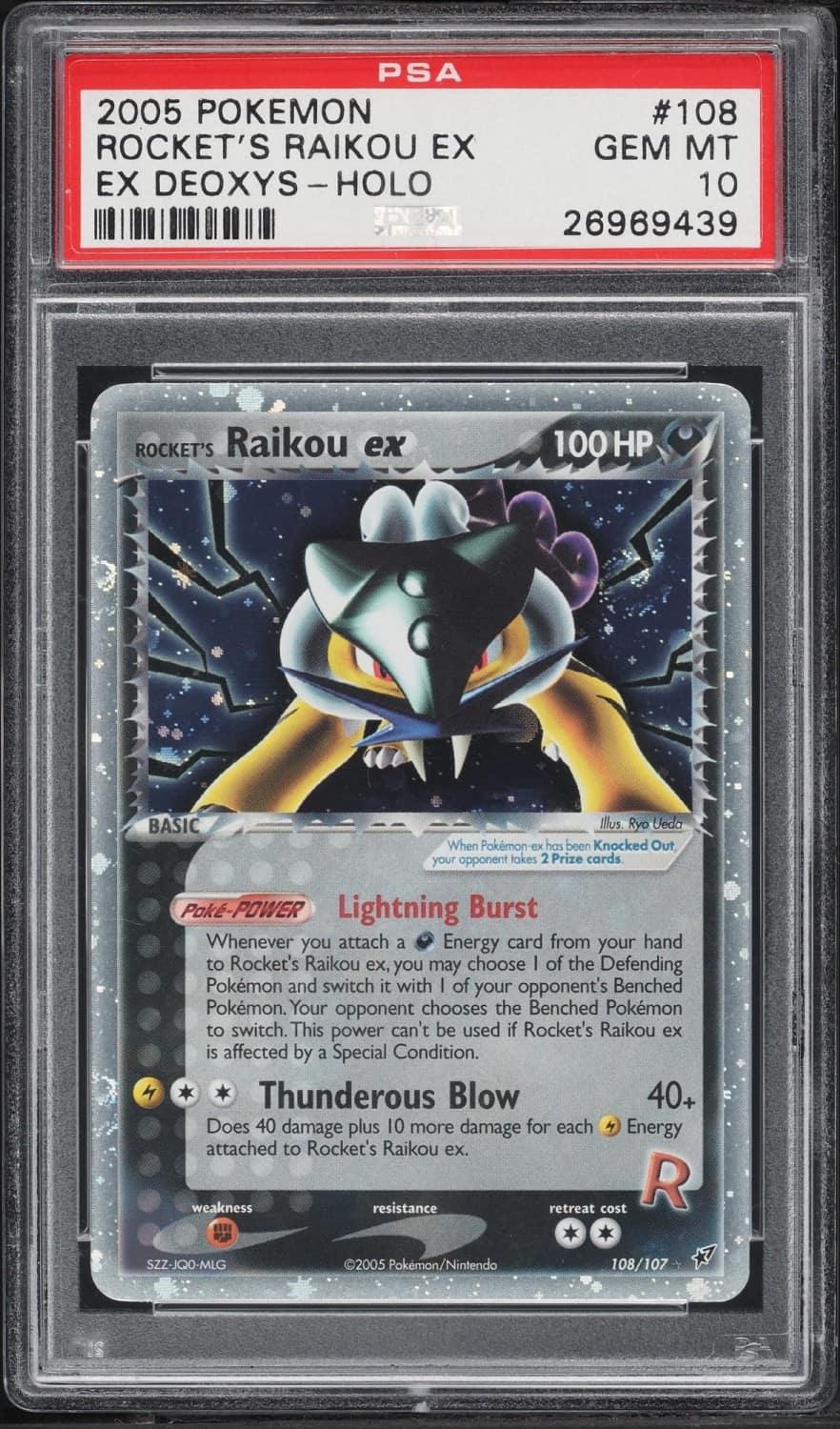 Rocket'S Raikou Ex