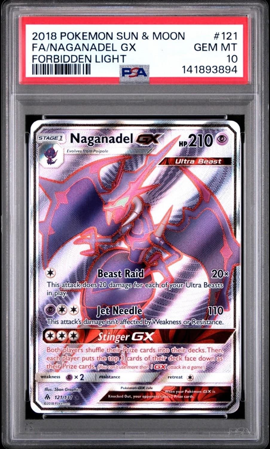 Naganadel Gx