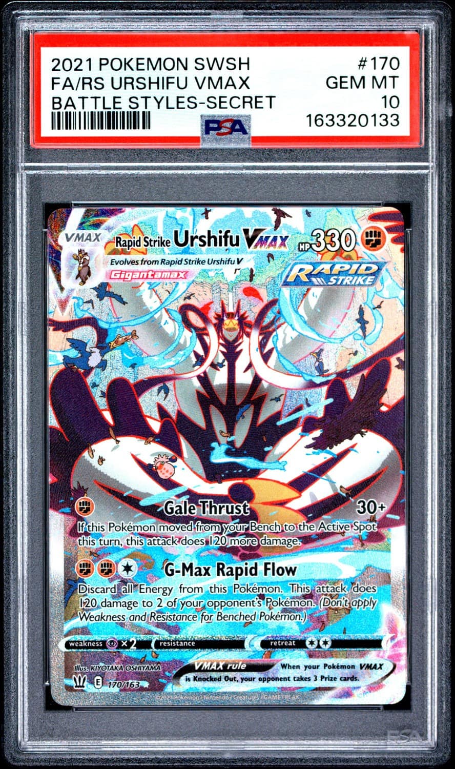Rapid Strike Urshifu Vmax