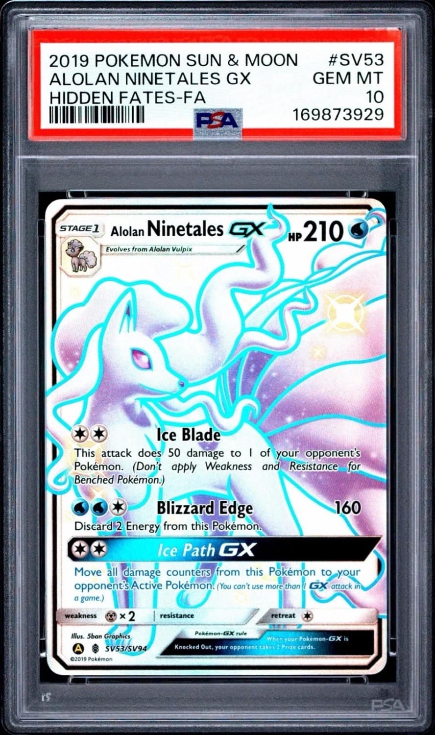 Alolan Ninetales Gx
