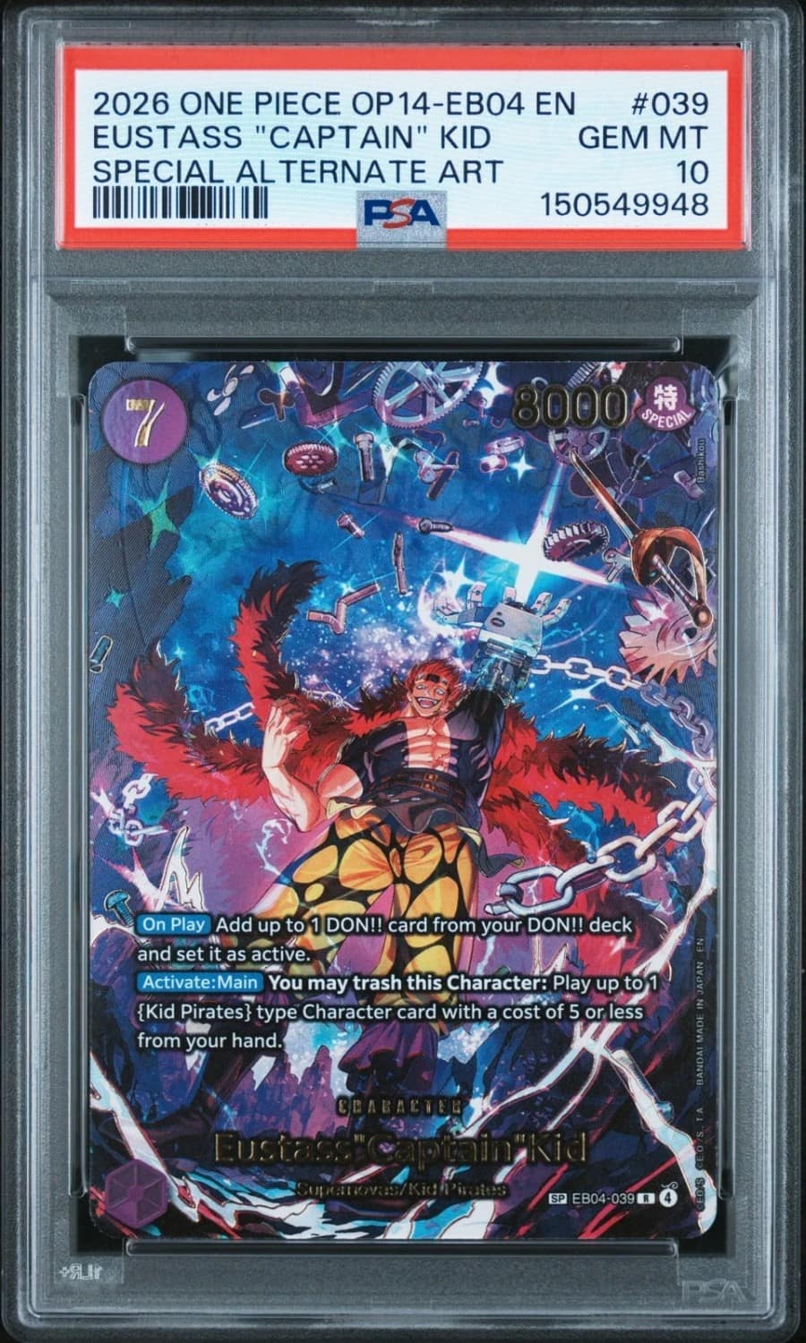 Eustass "captain" Kid