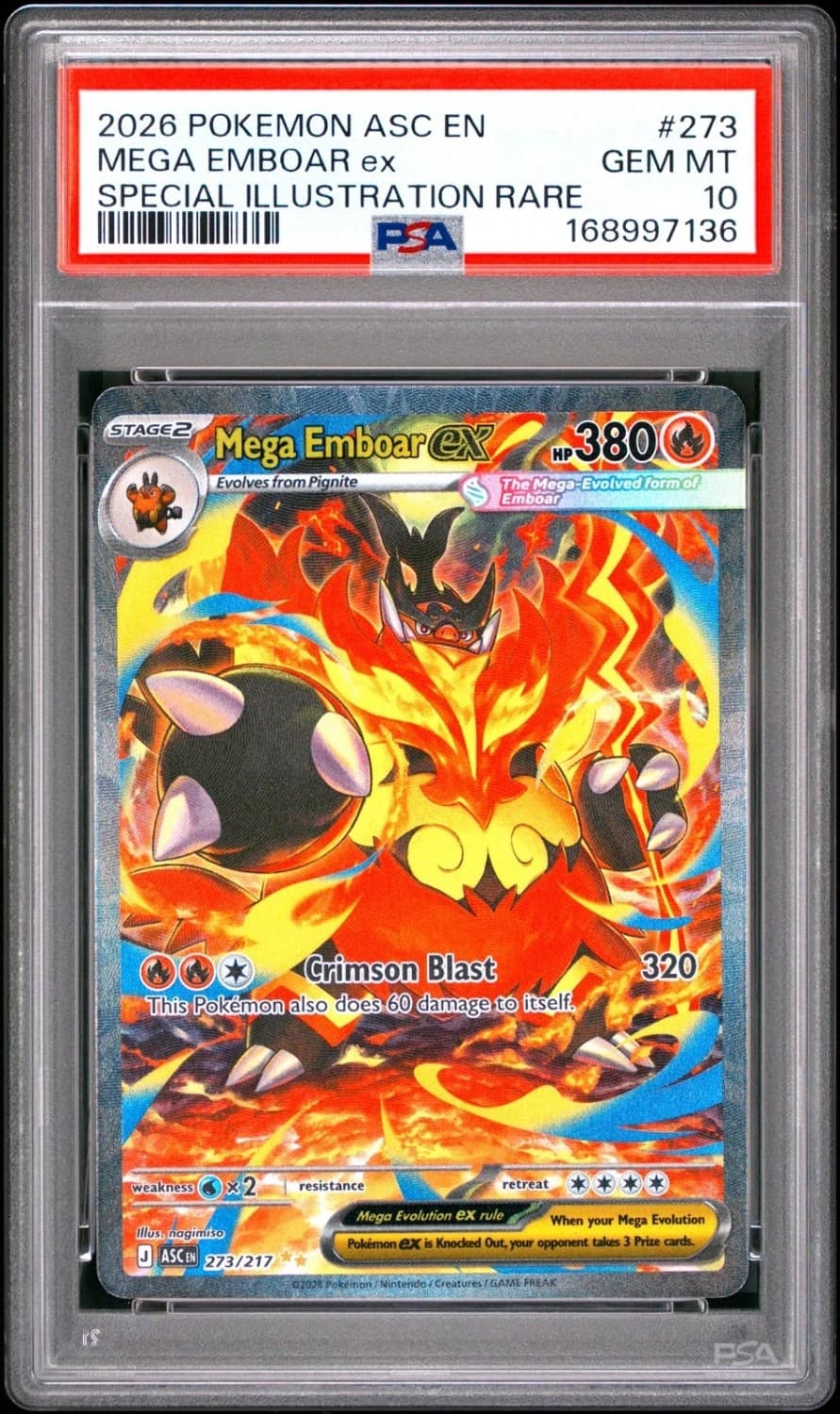 Mega Emboar Ex